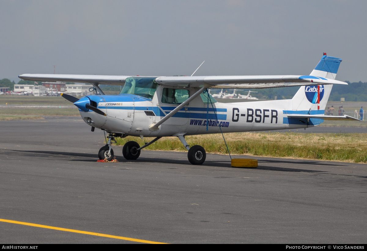 Aircraft Photo of G-BSFR | Cessna 152 | Cabair | AirHistory.net #739929