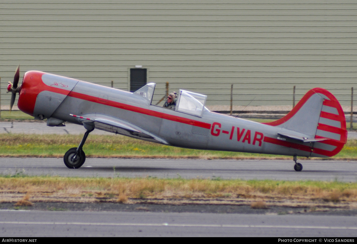 Aircraft Photo of G-IVAR | Yakovlev Yak-50 | AirHistory.net #739933