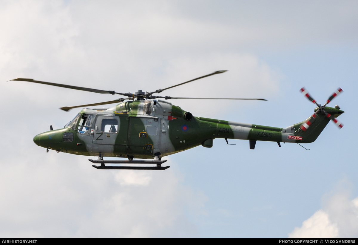 Aircraft Photo of XZ615 | Westland WG-13 Lynx AH7 | UK - Army | AirHistory.net #739951