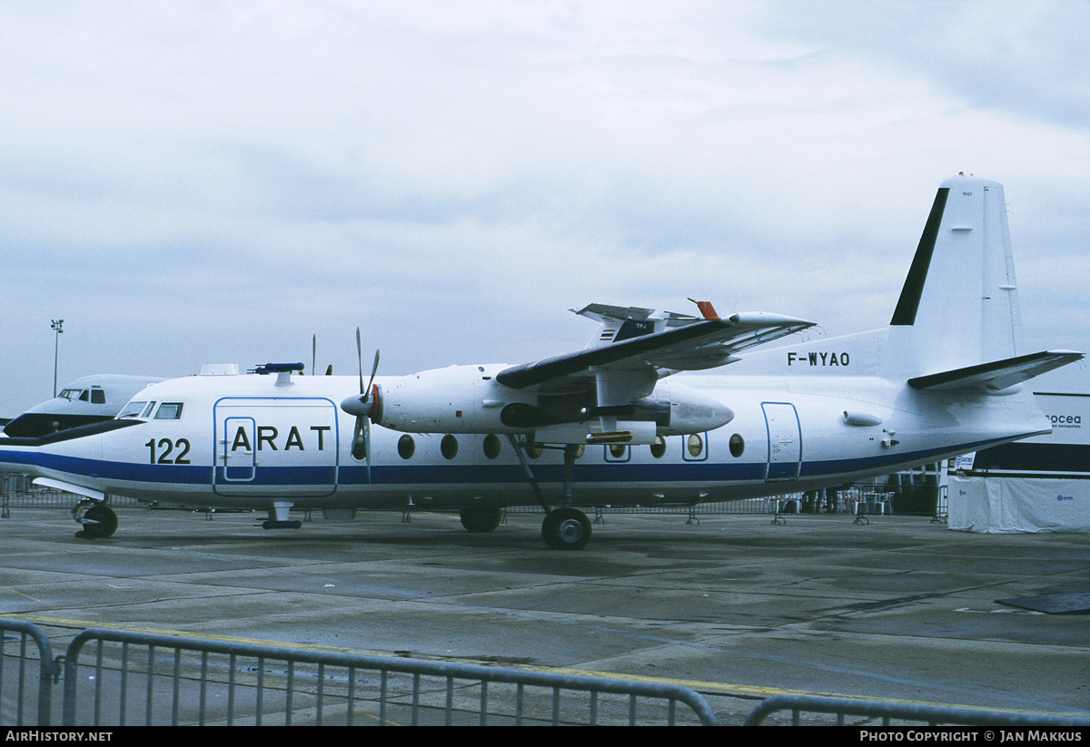 Aircraft Photo of F-WYAO | Fokker F27-700/ARAT Friendship | IGN - Institut Géographique National | AirHistory.net #739958