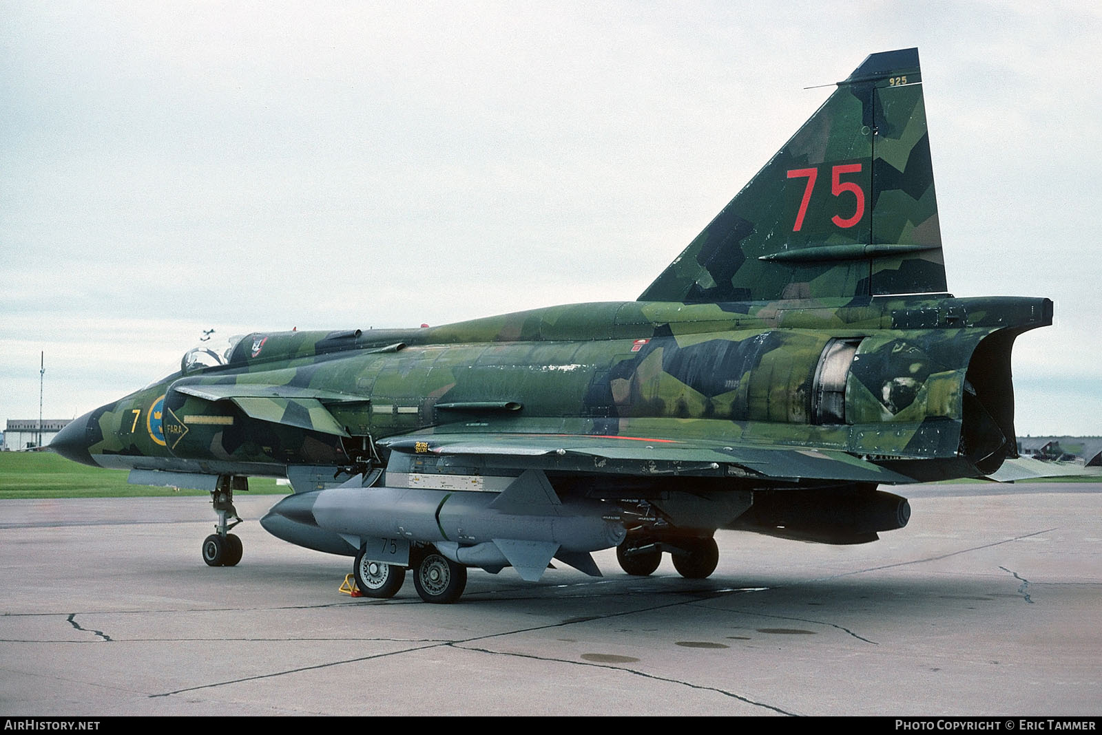 Aircraft Photo of 37925 | Saab AJSH37 Viggen | Sweden - Air Force | AirHistory.net #739978