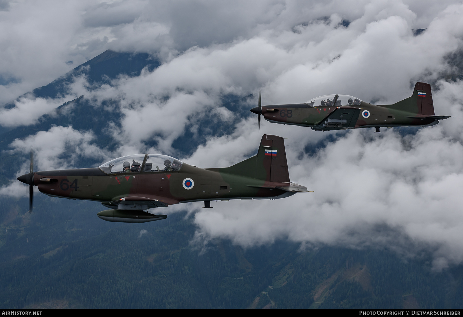 Aircraft Photo of L9-64 | Pilatus PC-9M Hudournik | Slovenia - Air Force | AirHistory.net #740000
