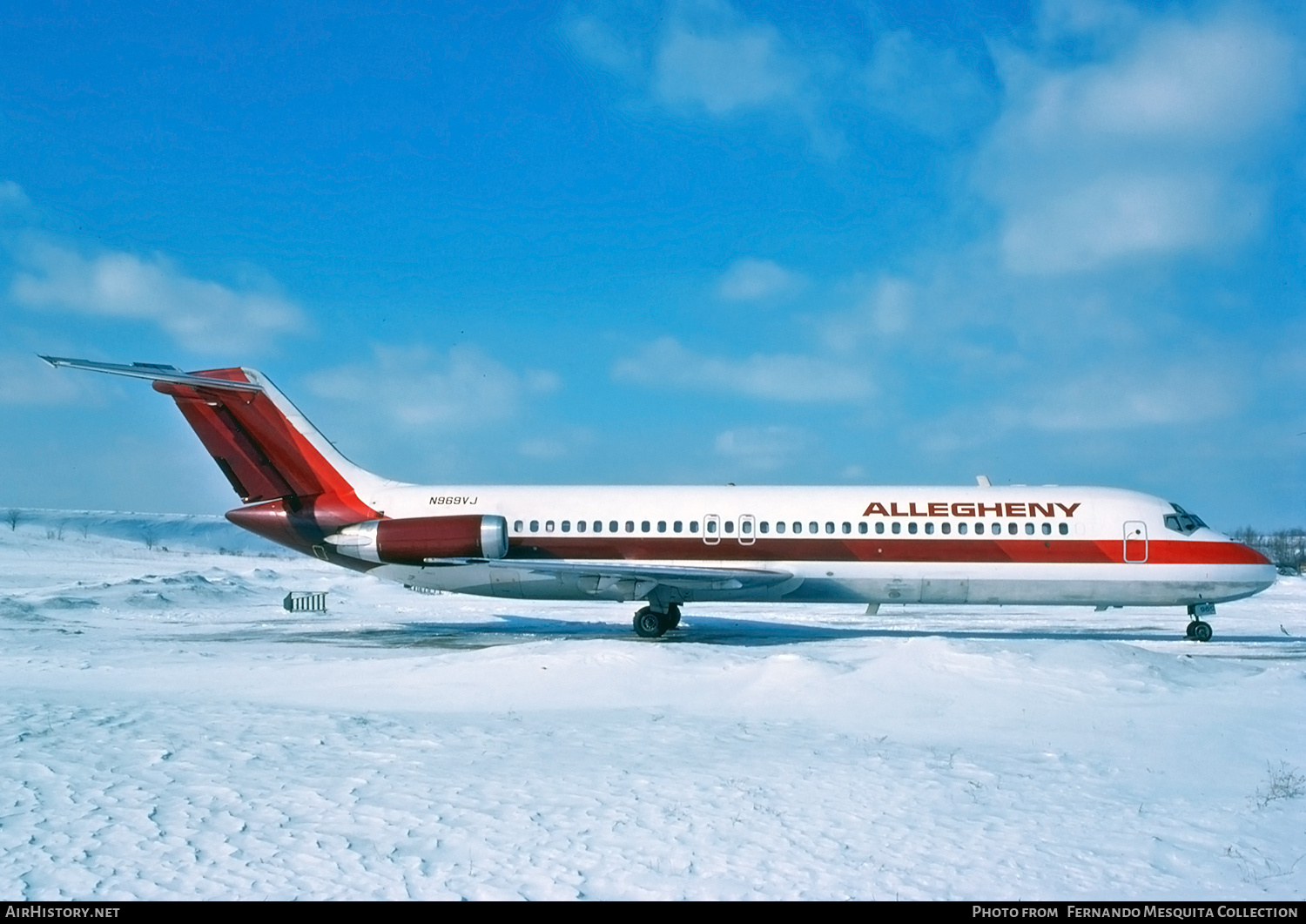Aircraft Photo of N969VJ | Douglas DC-9-31 | Allegheny Airlines | AirHistory.net #740004