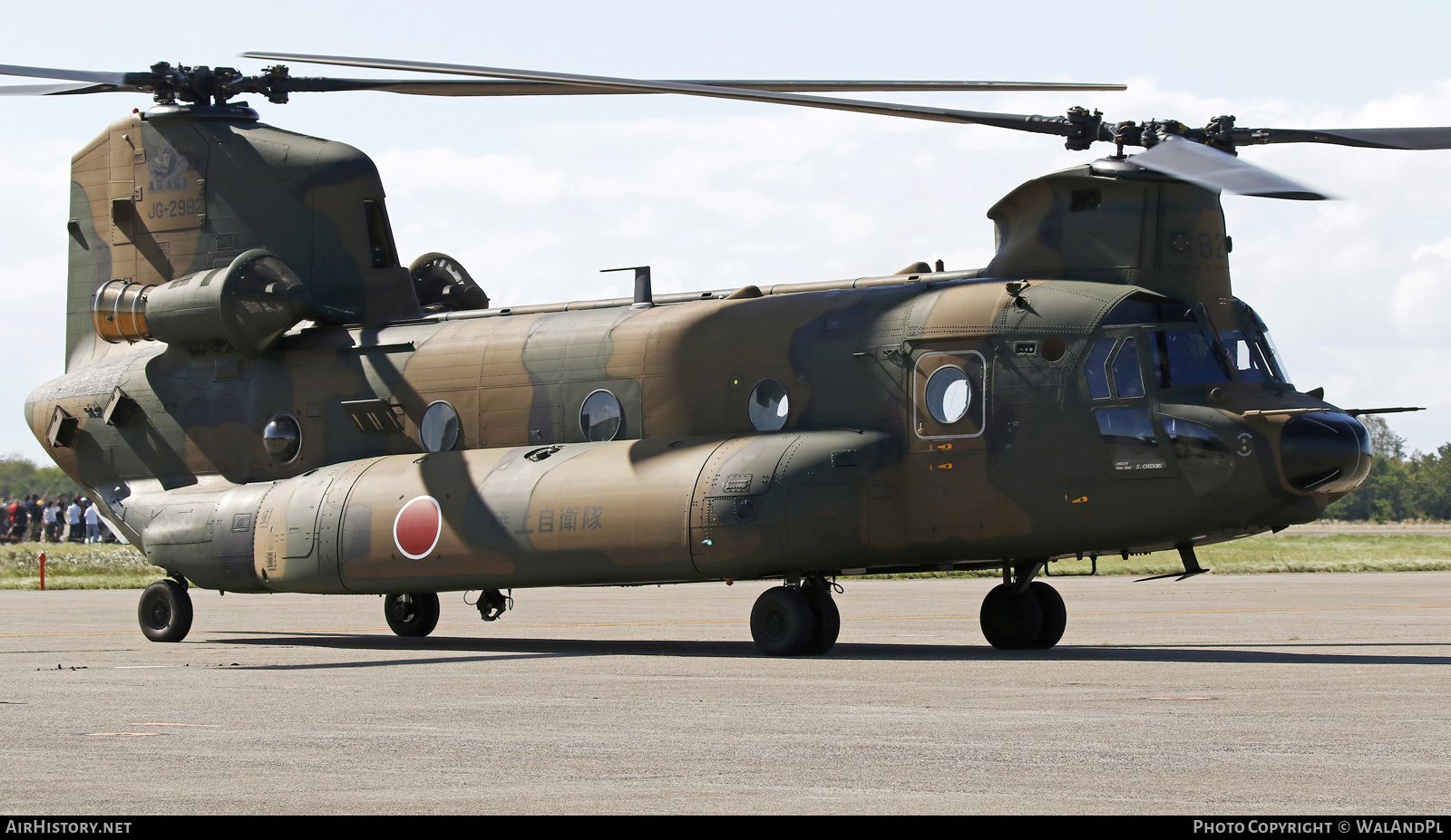 Aircraft Photo of 52982 / JG-2982 | Boeing CH-47J Chinook (414) | Japan - Army | AirHistory.net #740005