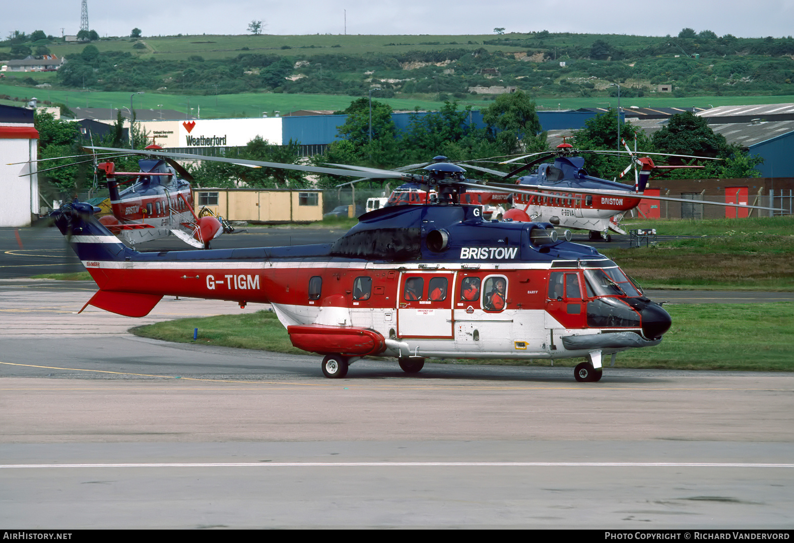 Aircraft Photo of G-TIGM | Aerospatiale AS-332L1 Super Puma | Bristow Helicopters | AirHistory.net #740009