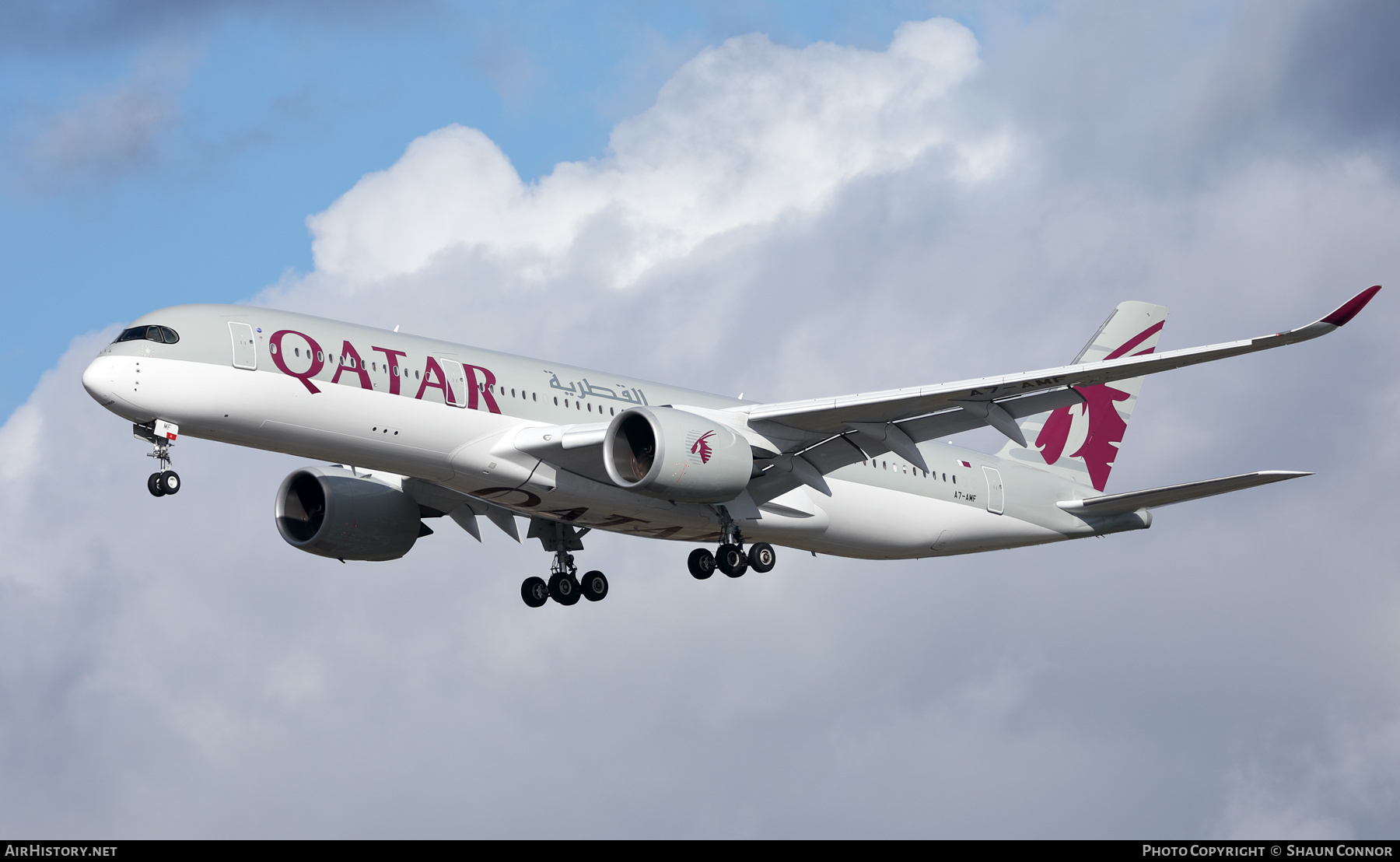 Aircraft Photo of A7-AMF | Airbus A350-941 | Qatar Airways | AirHistory.net #740016