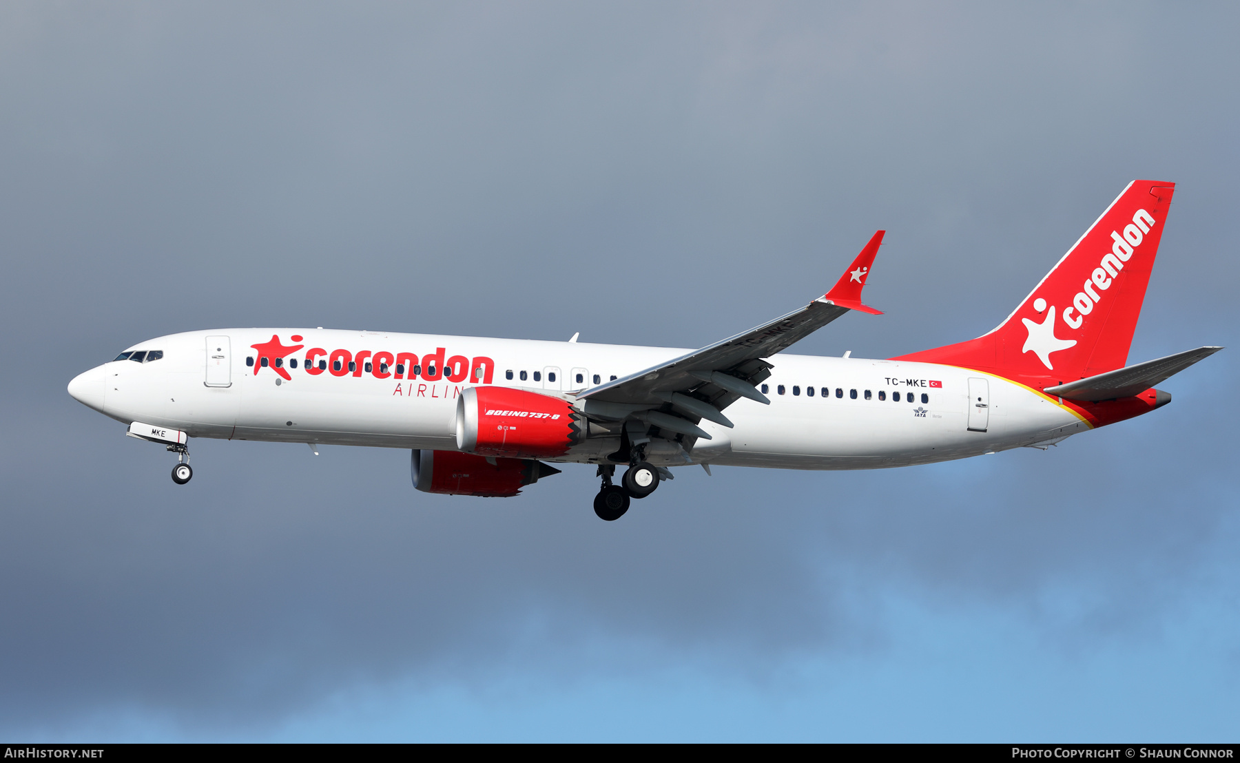 Aircraft Photo of TC-MKE | Boeing 737-8 Max 8 | Corendon Airlines | AirHistory.net #740019