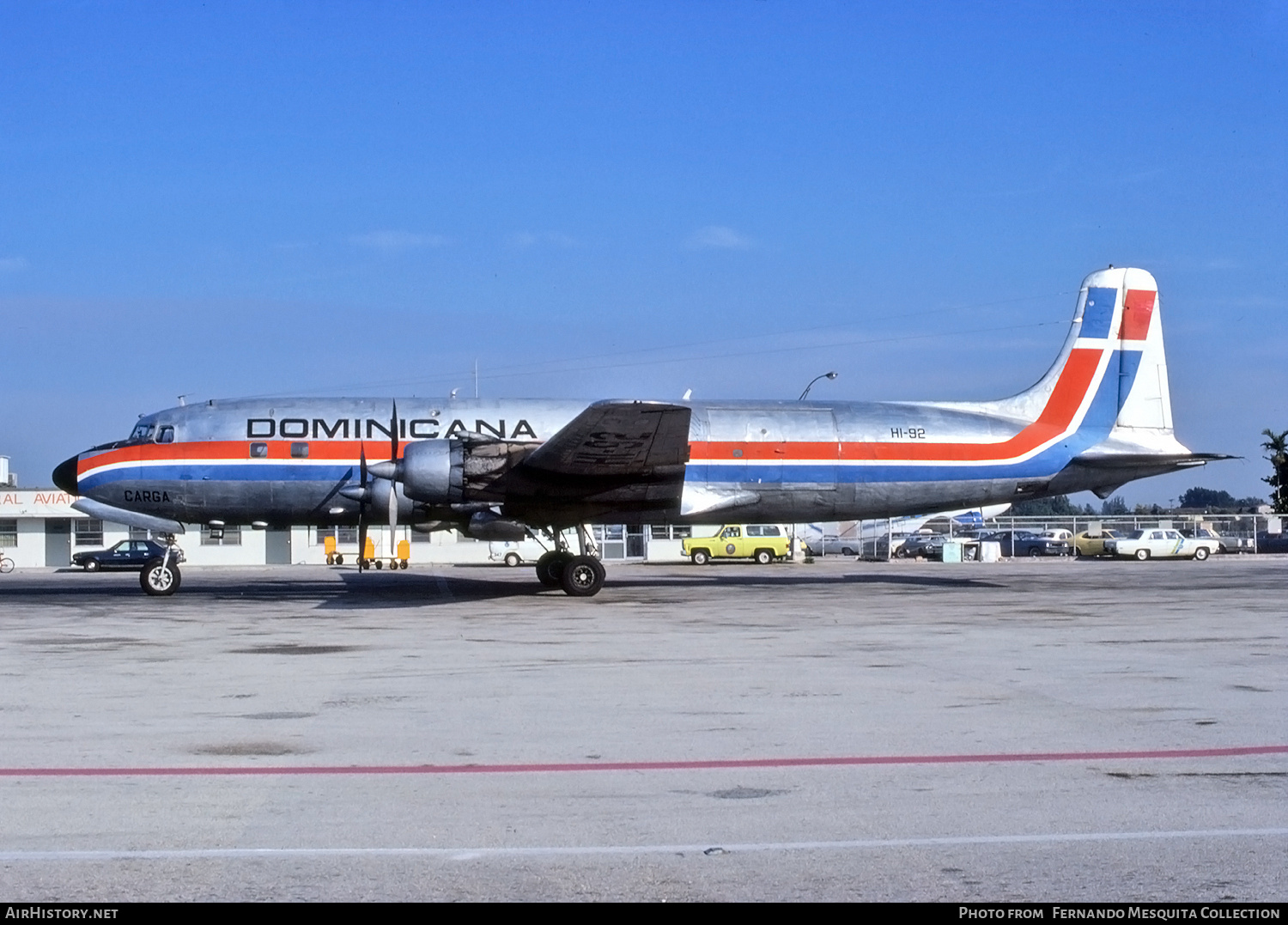 Aircraft Photo of HI-92 | Douglas DC-6B(F) | Dominicana | AirHistory.net #740025