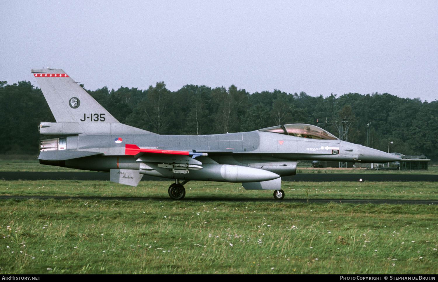 Aircraft Photo of J-135 | General Dynamics F-16A Fighting Falcon | Netherlands - Air Force | AirHistory.net #740036
