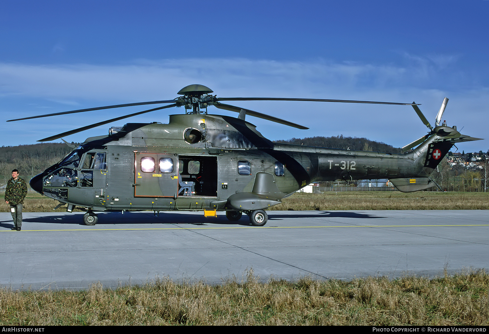 Aircraft Photo of T-312 | Aerospatiale TH89 Super Puma (AS-332M1) | Switzerland - Air Force | AirHistory.net #740056