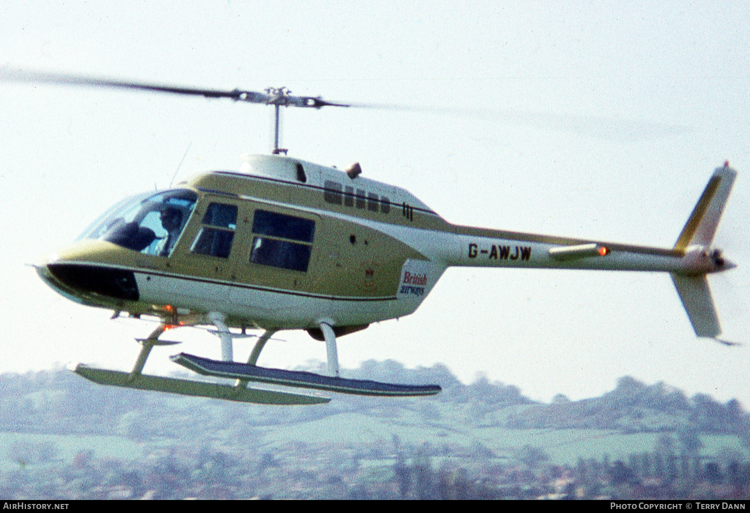 Aircraft Photo of G-AWJW | Agusta AB-206B Jetranger II | AirHistory.net #740062