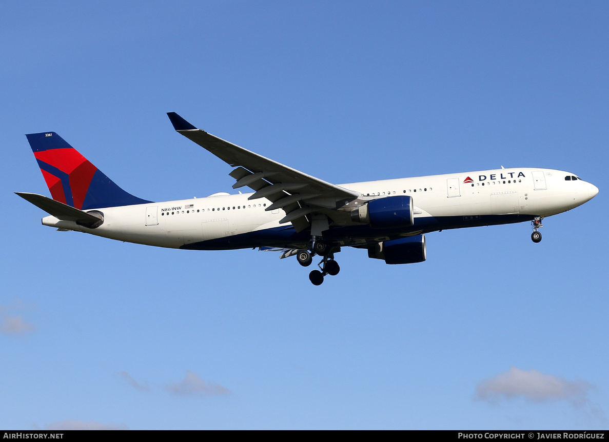 Aircraft Photo of N861NW | Airbus A330-223 | Delta Air Lines | AirHistory.net #740135
