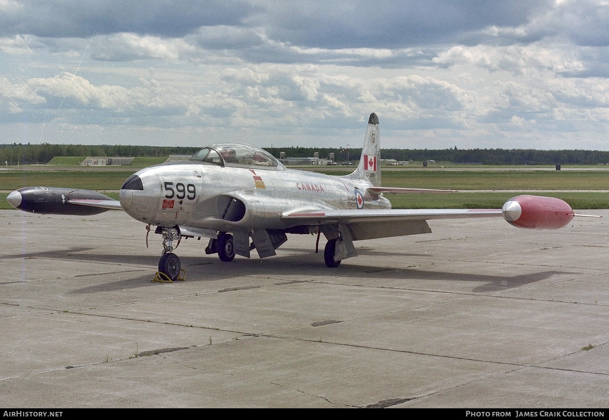 Aircraft Photo of 133599 | Canadair T-33AN Silver Star 3 | Canada - Air Force | AirHistory.net #740136