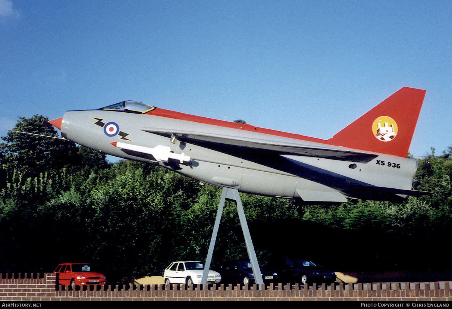 Aircraft Photo of XS936 | English Electric Lightning F6 | UK - Air Force | AirHistory.net #740142
