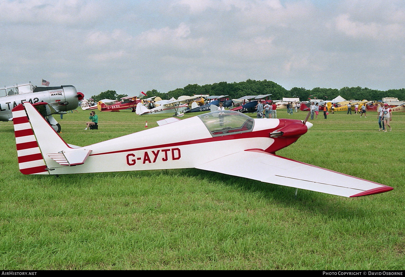 Aircraft Photo of G-AYJD | Fournier RF-3 | AirHistory.net #740200