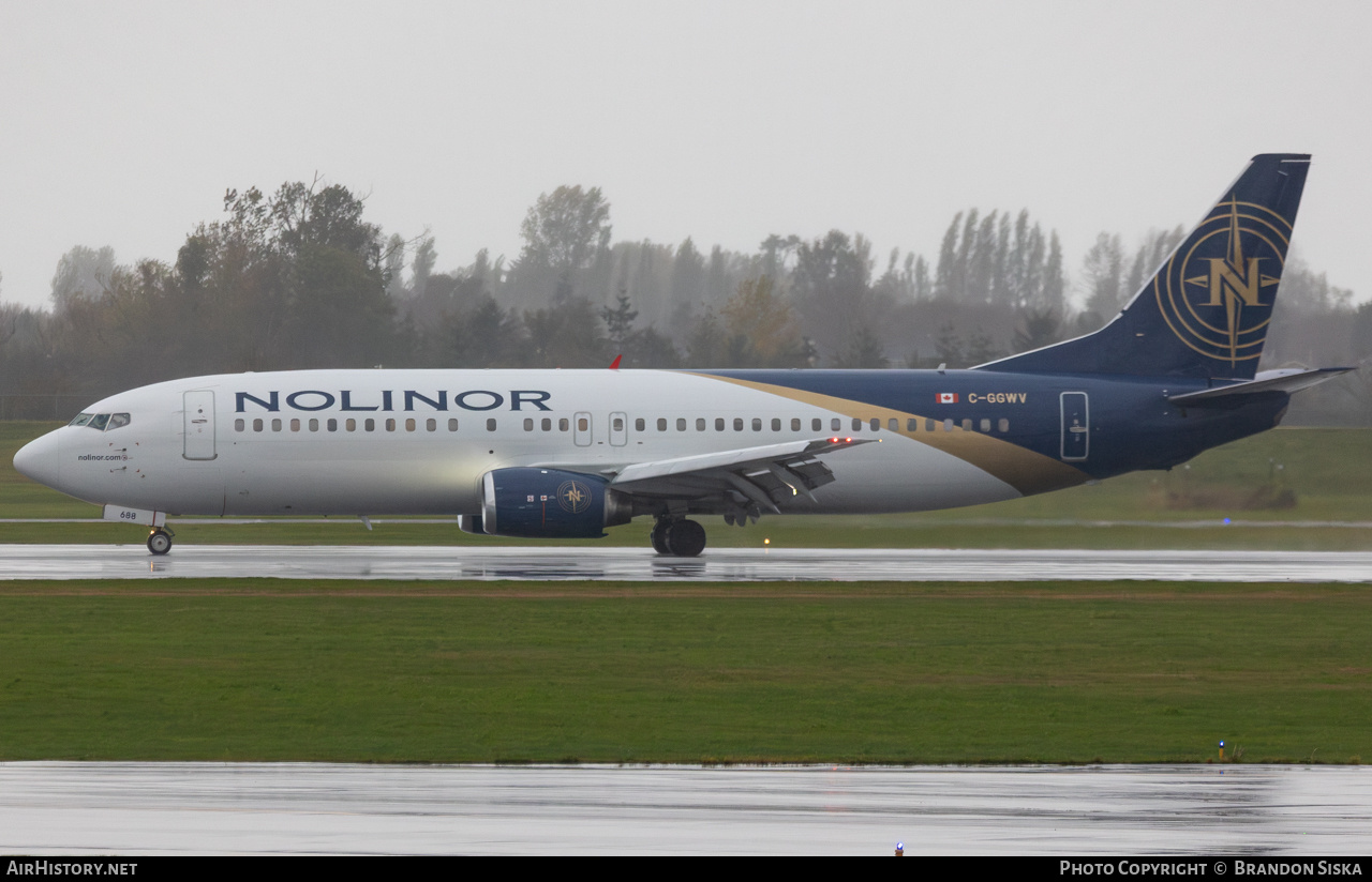 Aircraft Photo of C-GGWV | Boeing 737-4Y0 | Nolinor Aviation | AirHistory.net #740208