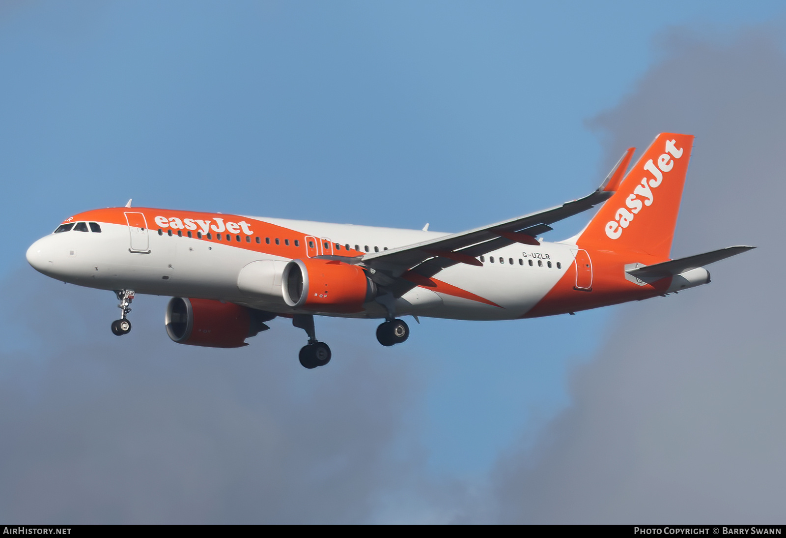 Aircraft Photo of G-UZLR | Airbus A320-251N | EasyJet | AirHistory.net #740209
