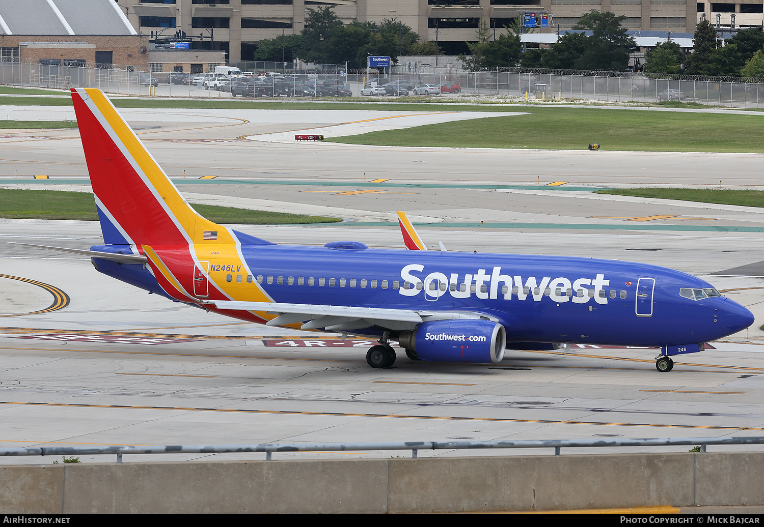 Aircraft Photo of N246LV | Boeing 737-7H4 | Southwest Airlines | AirHistory.net #740216