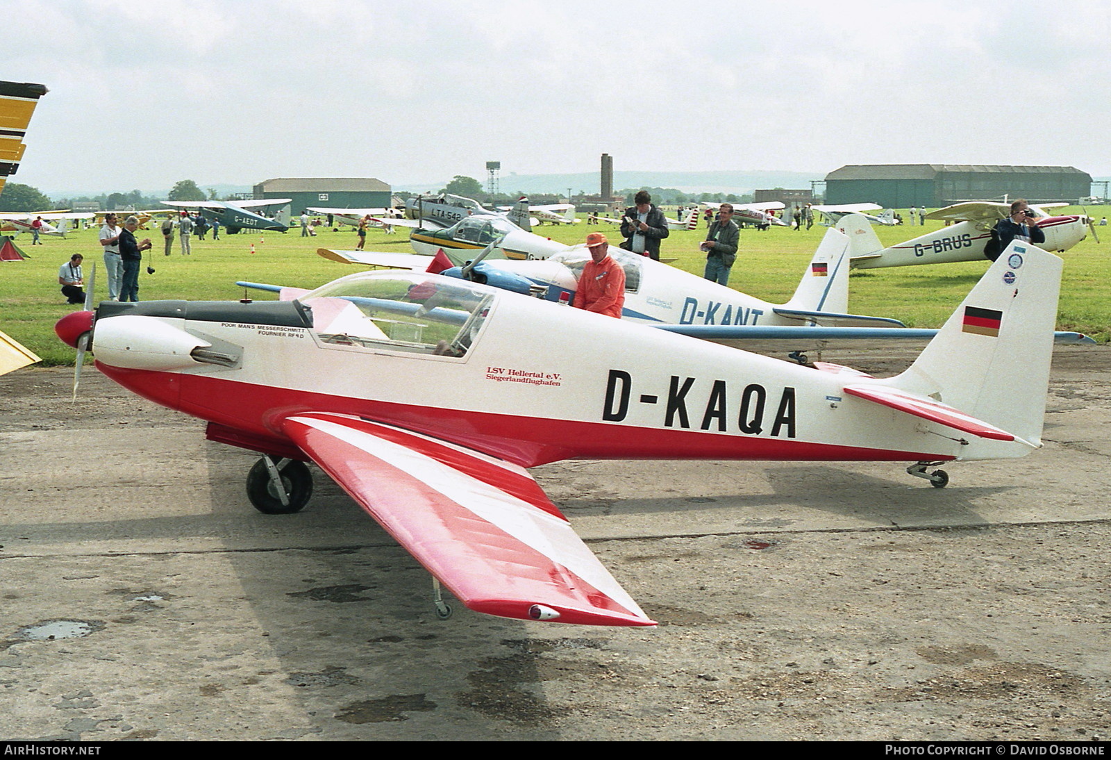 Aircraft Photo of D-KAQA | Sportavia-Fournier RF-4D | LSV Hellertal | AirHistory.net #740221