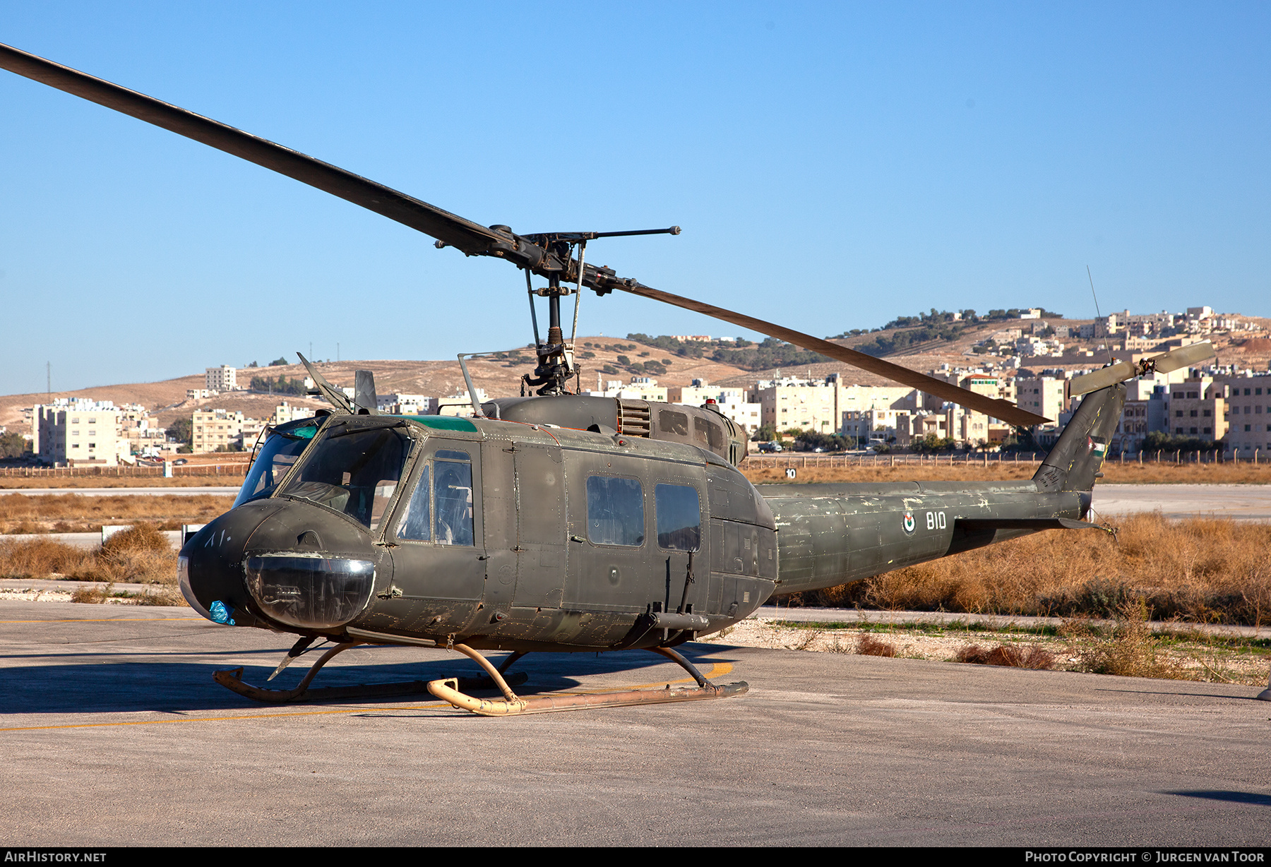 Aircraft Photo of 810 | Bell UH-1H Iroquois | Jordan - Air Force | AirHistory.net #740276