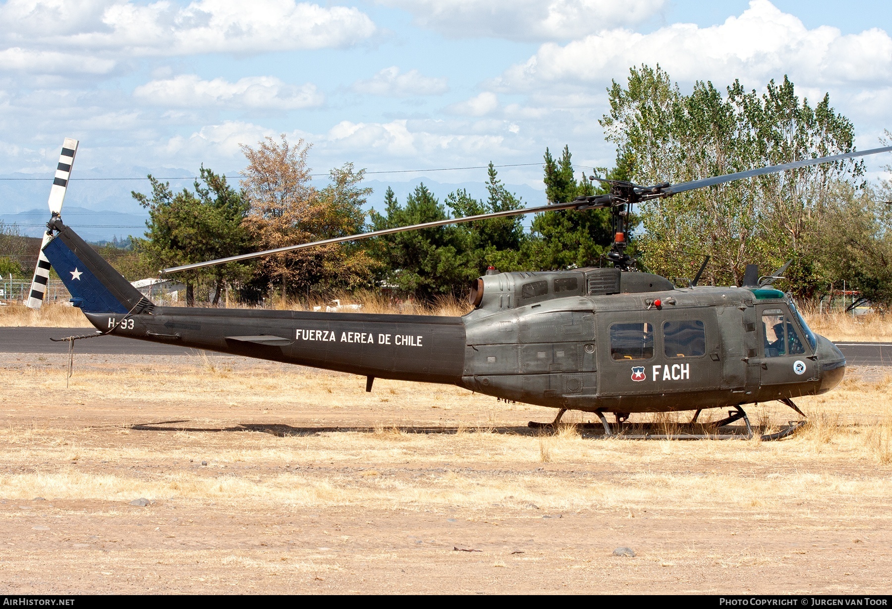 Aircraft Photo of H-93 | Bell UH-1H Iroquois | Chile - Air Force | AirHistory.net #740285