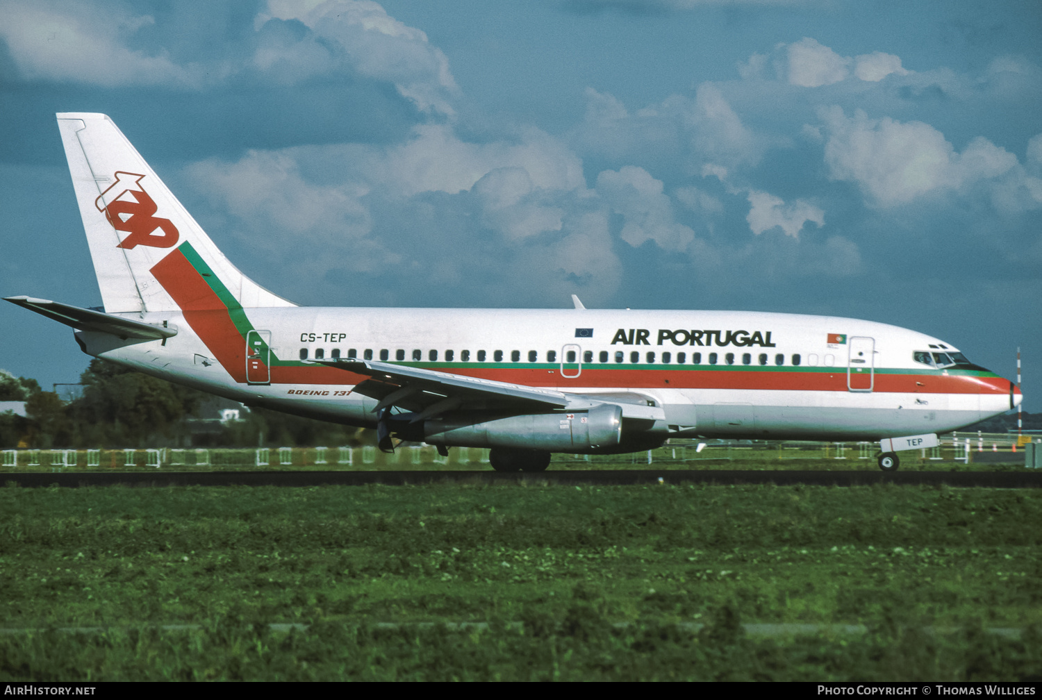 Aircraft Photo of CS-TEP | Boeing 737-282/Adv | TAP Air Portugal | AirHistory.net #740295