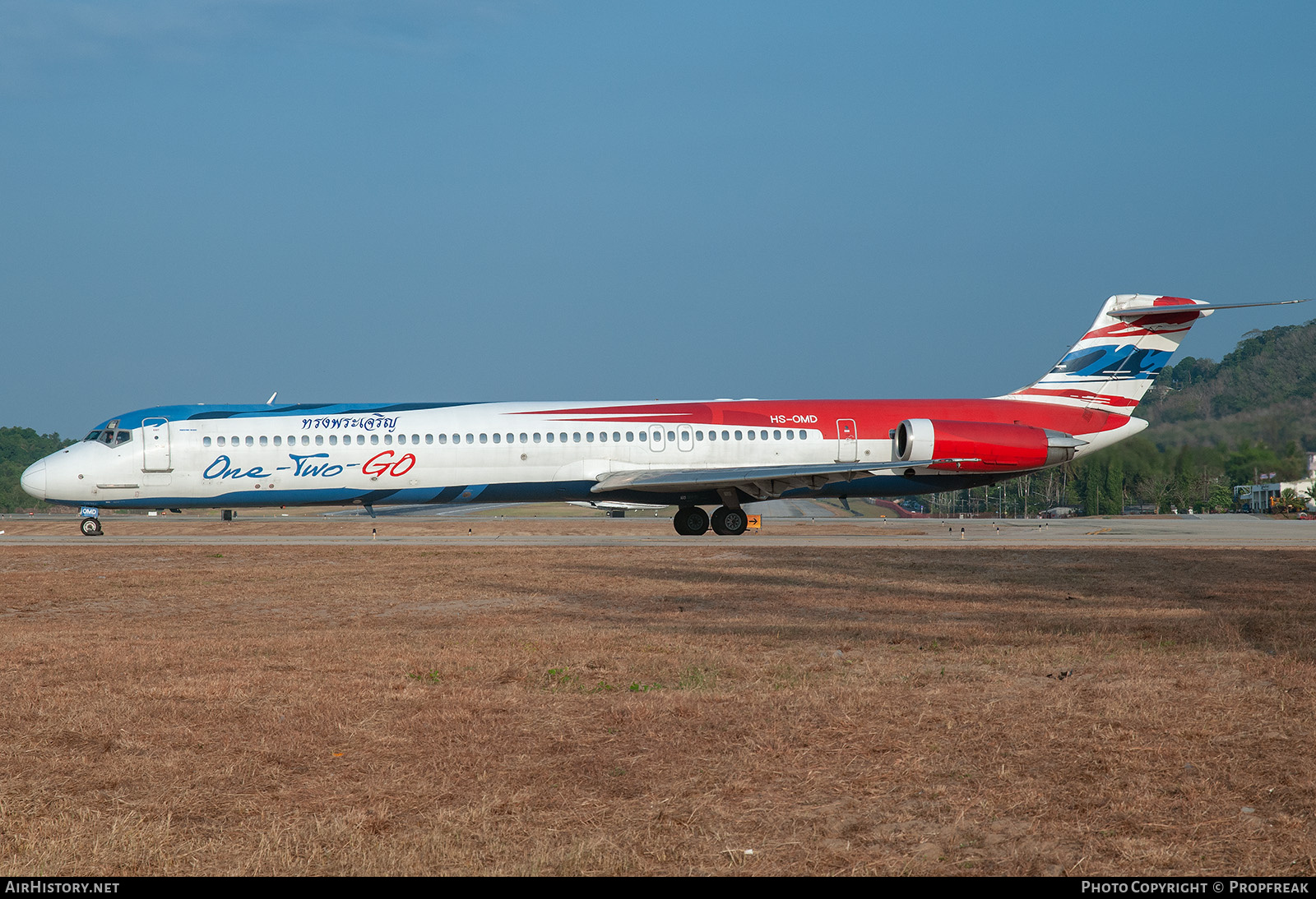 Aircraft Photo of HS-OMD | McDonnell Douglas MD-82 (DC-9-82) | One-Two-Go | AirHistory.net #740299