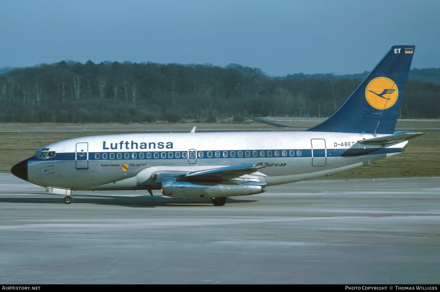 Aircraft Photo of D-ABET | Boeing 737-130 | Lufthansa | AirHistory.net #740306
