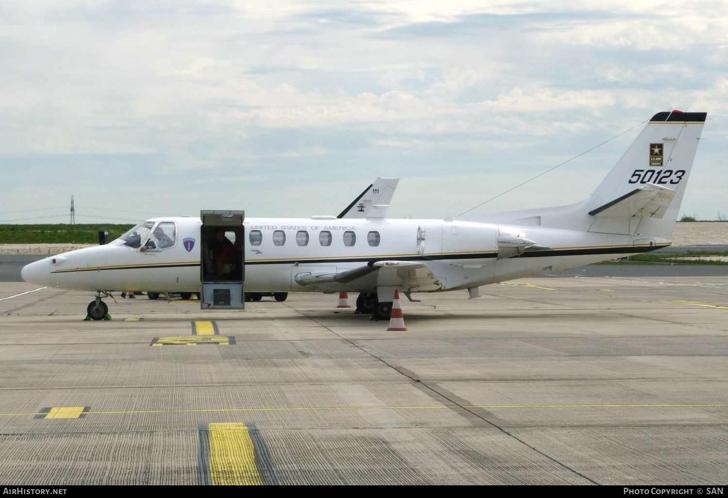 Aircraft Photo of 95-0123 / 50123 | Cessna UC-35A Citation Ultra (560) | USA - Army | AirHistory.net #740316