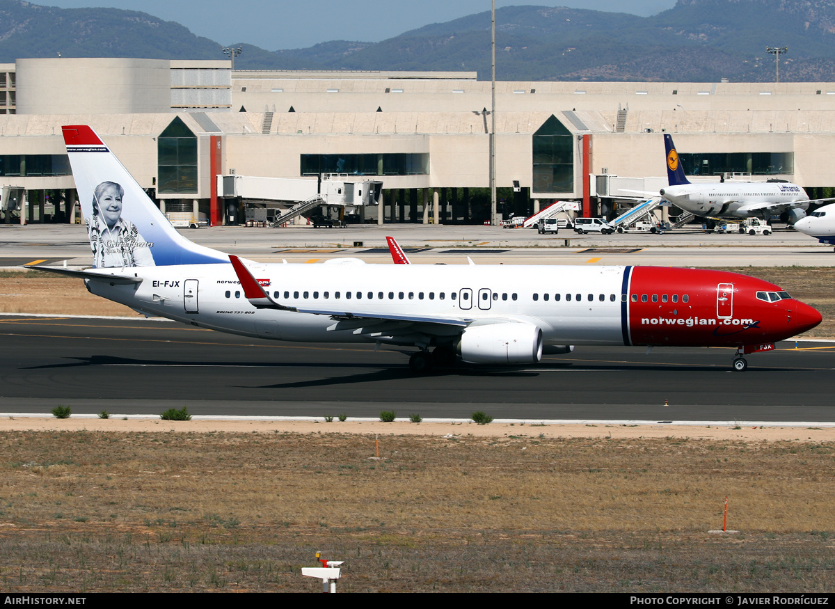 Aircraft Photo of EI-FJX | Boeing 737-800 | Norwegian | AirHistory.net #740321