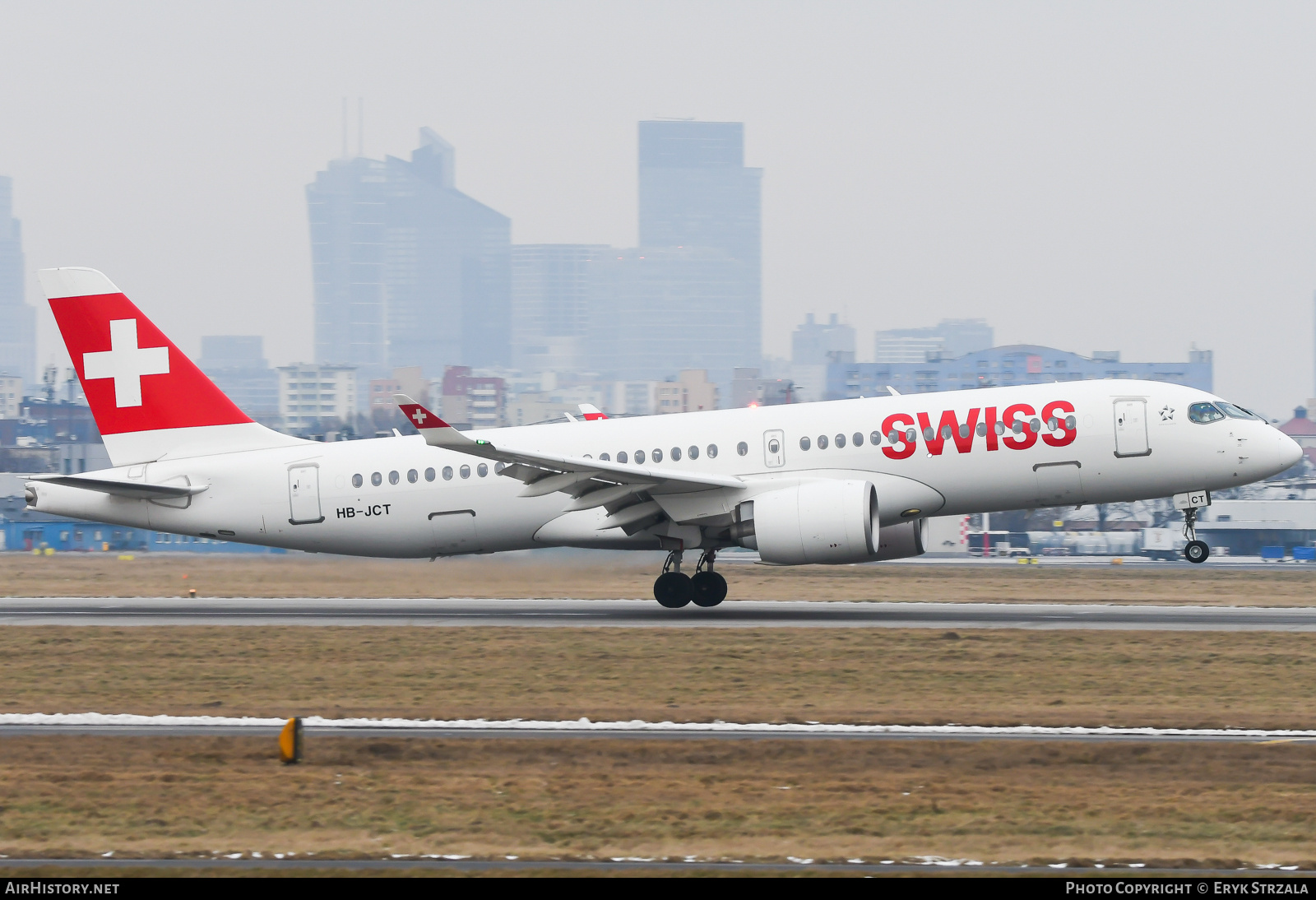 Aircraft Photo of HB-JCT | Airbus A220-371 (BD-500-1A11) | Swiss International Air Lines | AirHistory.net #740323