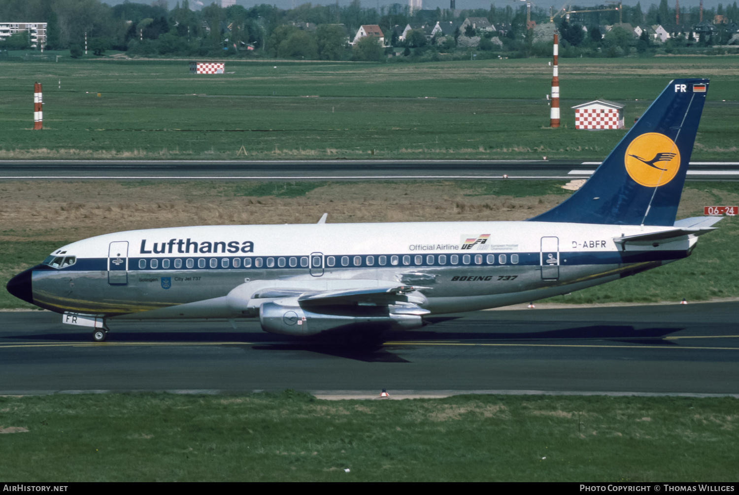 Aircraft Photo of D-ABFR | Boeing 737-230/Adv | Lufthansa | AirHistory.net #740341