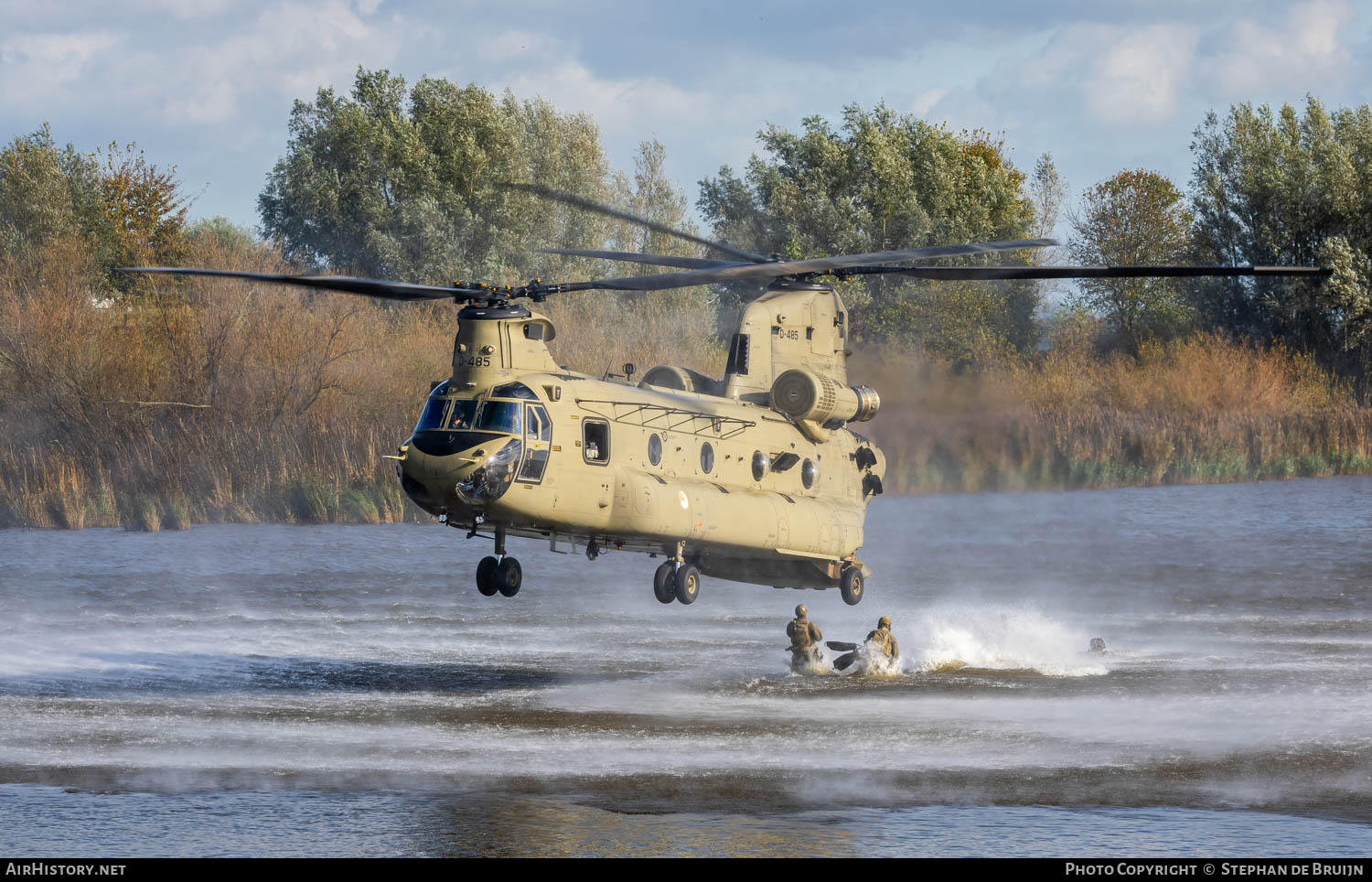 Aircraft Photo of D-485 | Boeing CH-47F Chinook (414) | Netherlands - Air Force | AirHistory.net #740342