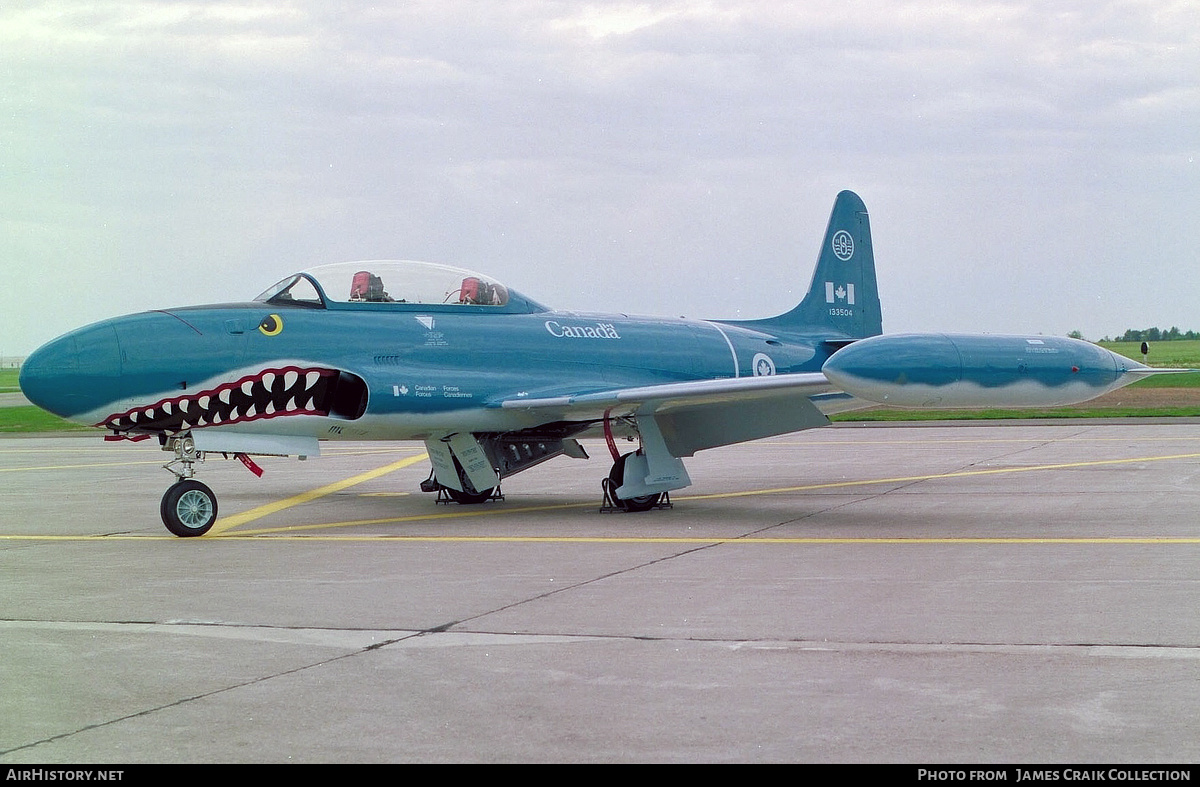 Aircraft Photo of 133504 | Canadair T-33AN Silver Star 3 | Canada - Air Force | AirHistory.net #740349