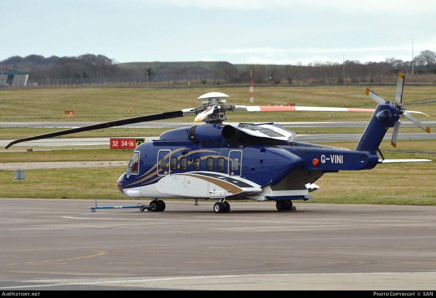 Aircraft Photo of G-VINI | Sikorsky S-92A | Bond Offshore Helicopters | AirHistory.net #740350