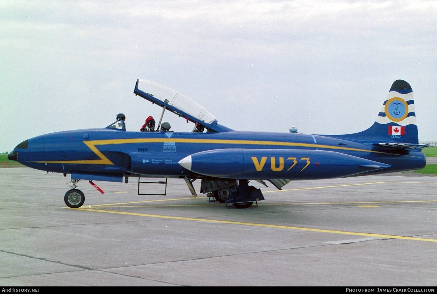 Aircraft Photo of 133102 | Canadair T-33AN Silver Star 3 | Canada - Air Force | AirHistory.net #740368