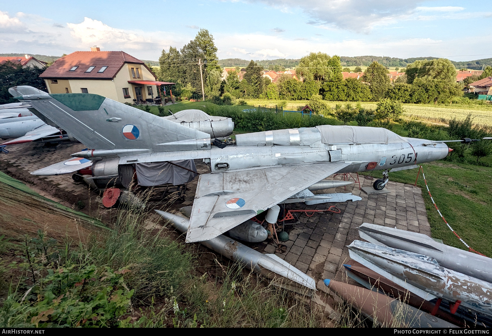 Aircraft Photo of 3051 | Mikoyan-Gurevich MiG-21UM | Czechoslovakia - Air Force | AirHistory.net #740387