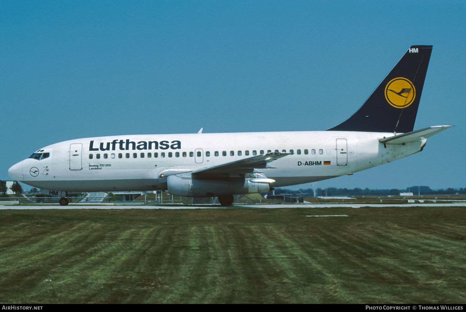 Aircraft Photo of D-ABHM | Boeing 737-230/Adv | Lufthansa | AirHistory.net #740393