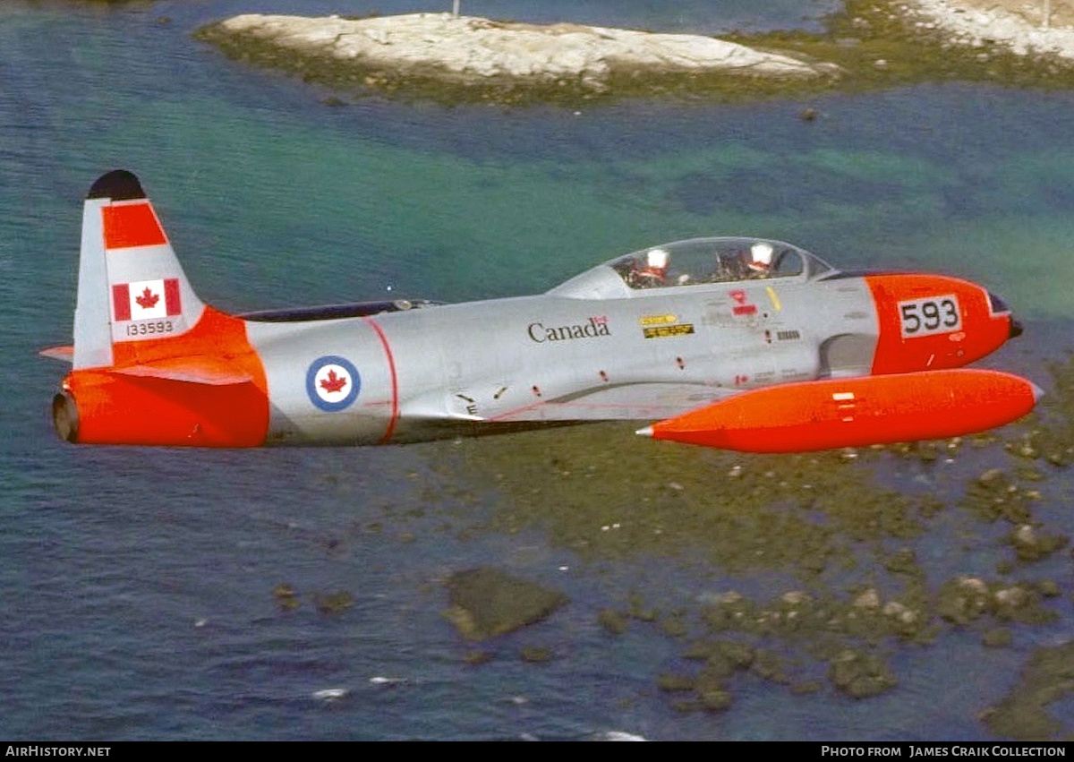 Aircraft Photo of 133593 | Canadair T-33AN Silver Star 3 | Canada - Air Force | AirHistory.net #740417