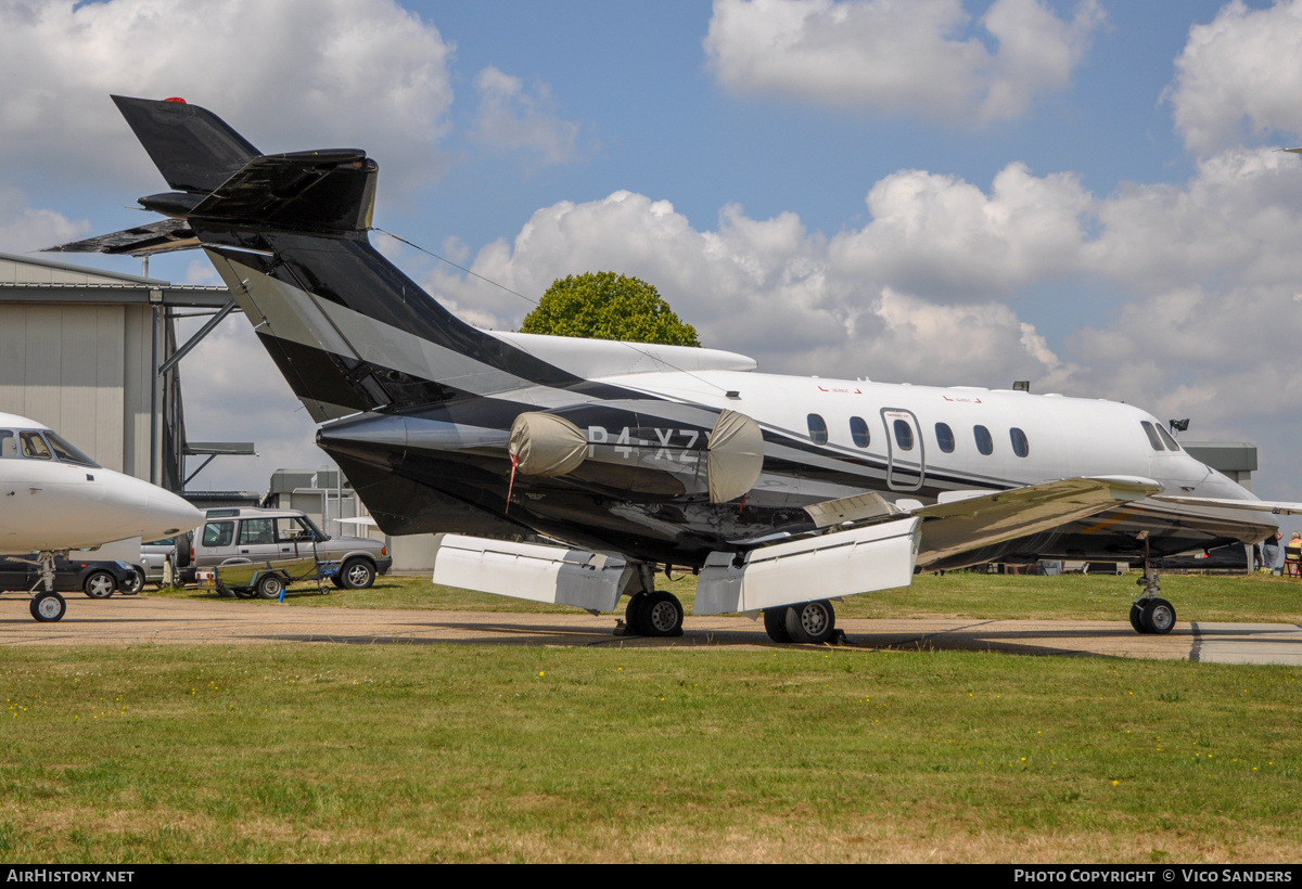 Aircraft Photo of P4-XZX | British Aerospace HS-125-700B | AirHistory.net #740420
