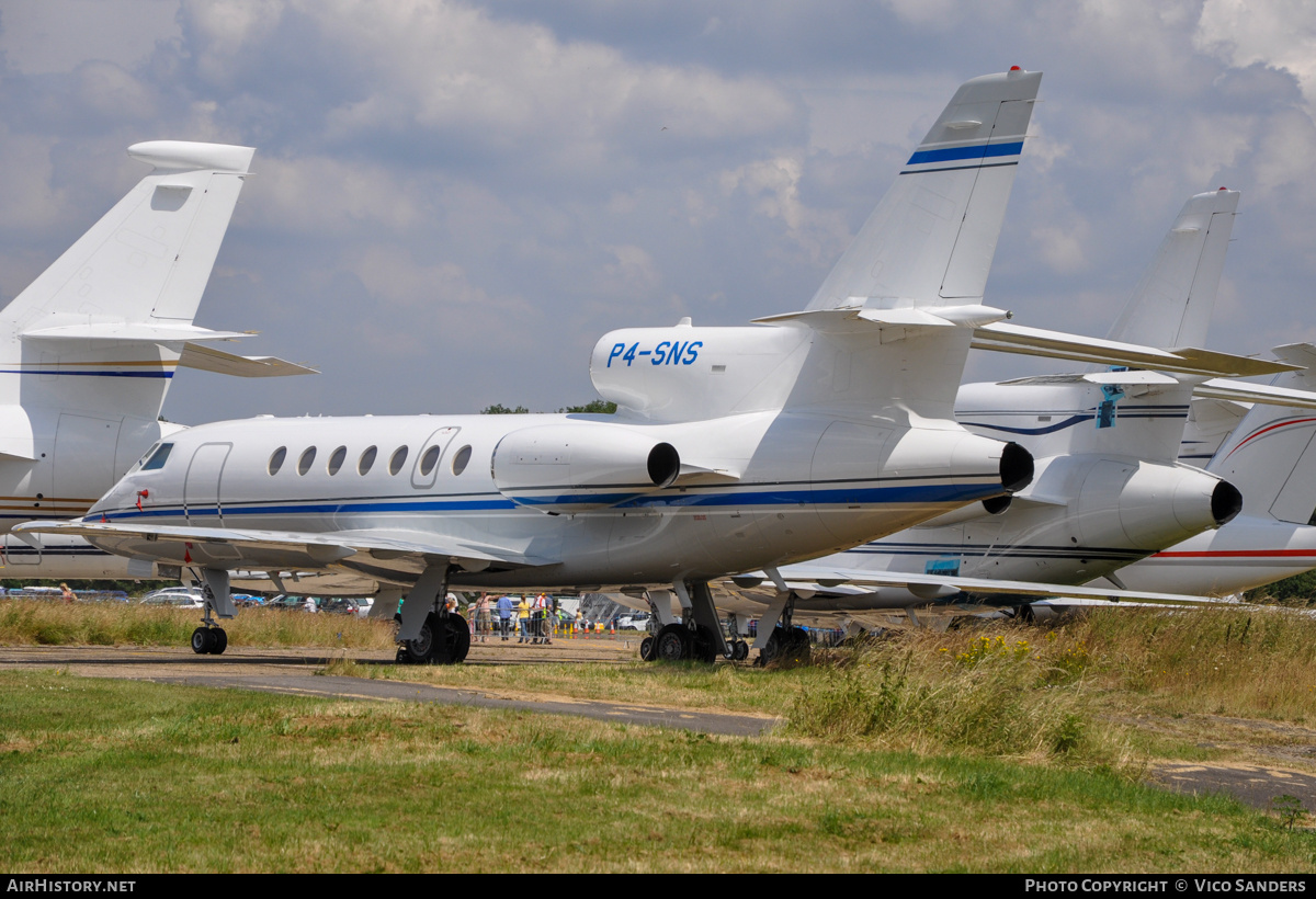 Aircraft Photo of P4-SNS | Dassault Falcon 50EX | AirHistory.net #740424