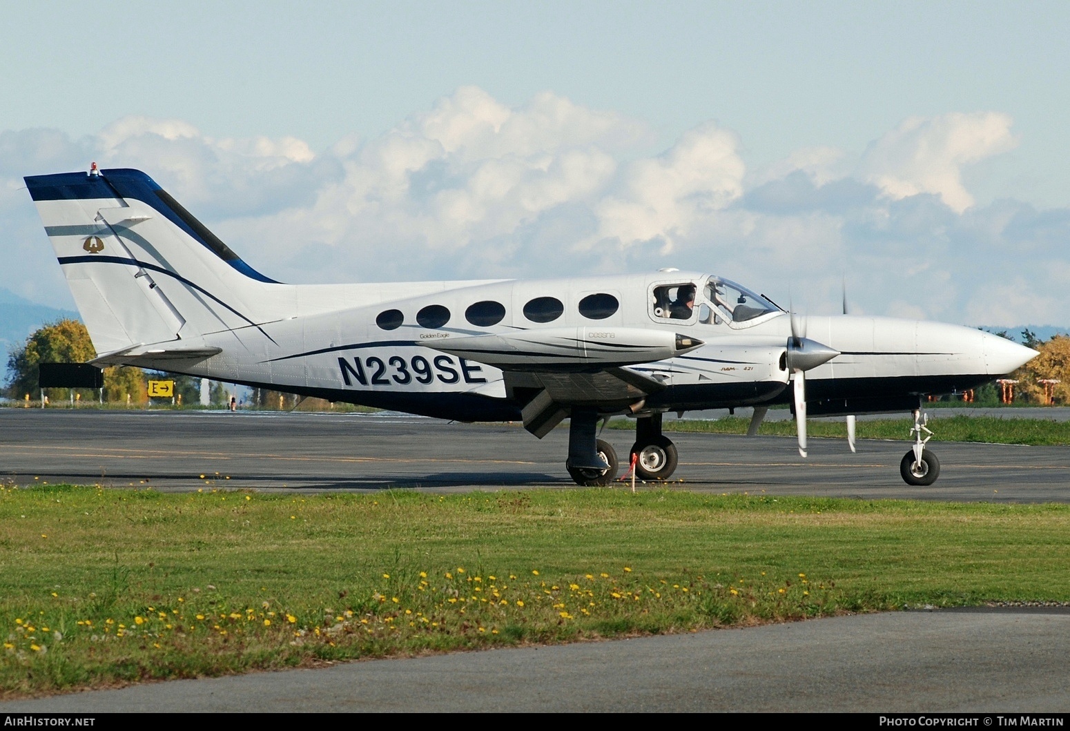 Aircraft Photo of N239SE | Cessna 421B Golden Eagle | AirHistory.net #740428
