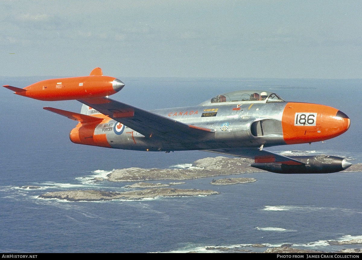 Aircraft Photo of 133186 | Canadair T-33AN Silver Star 3 | Canada - Air Force | AirHistory.net #740439