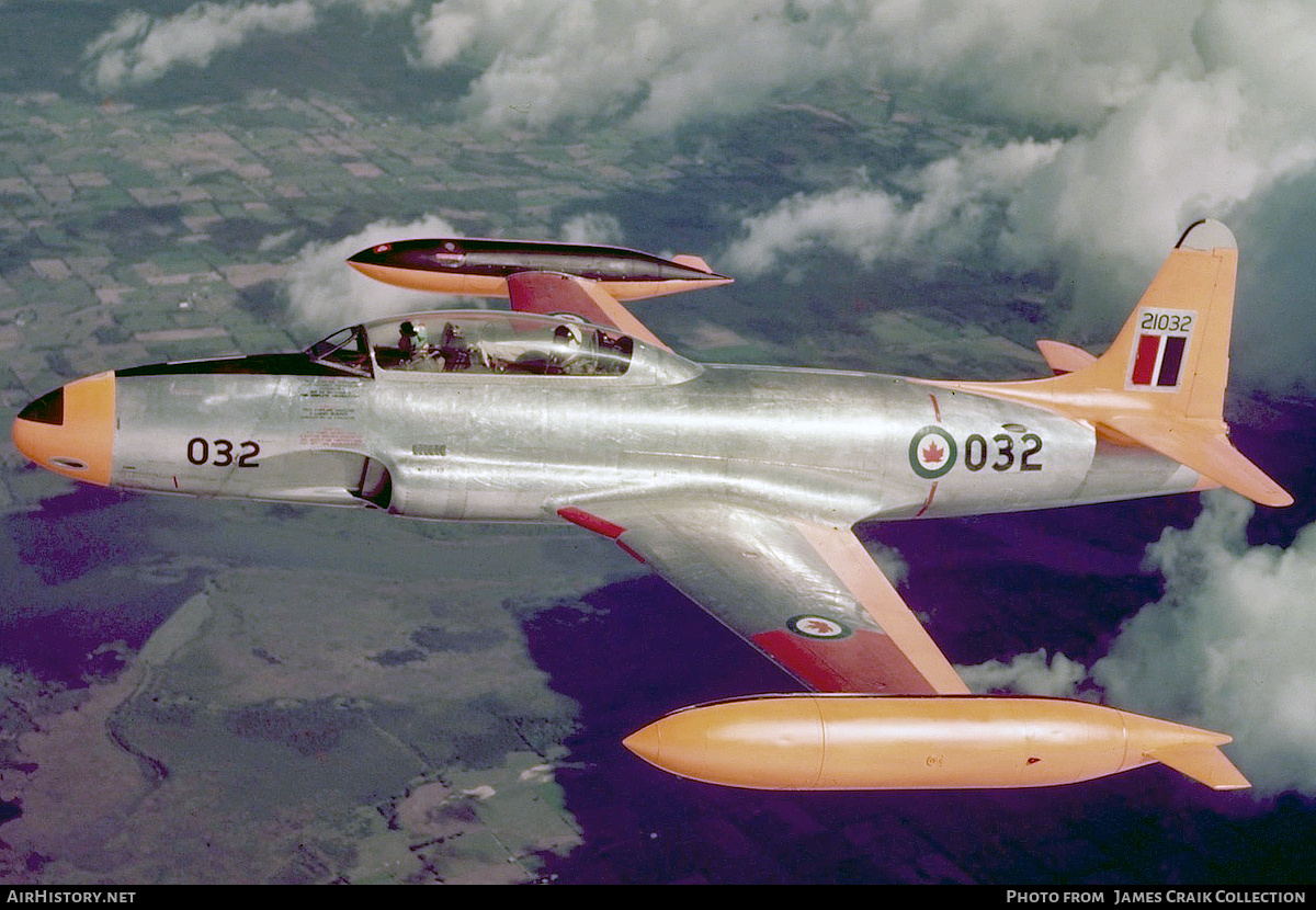 Aircraft Photo of 21032 | Canadair T-33AN Silver Star 3 | Canada - Air Force | AirHistory.net #740440