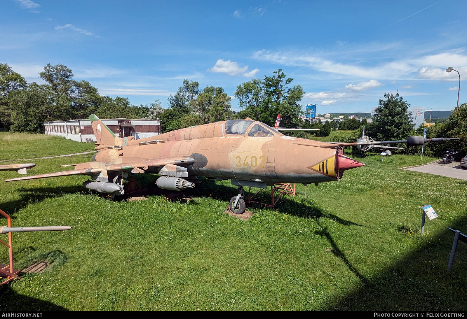 Aircraft Photo of 3402 | Sukhoi Su-22M4 | Czechia - Air Force | AirHistory.net #740448