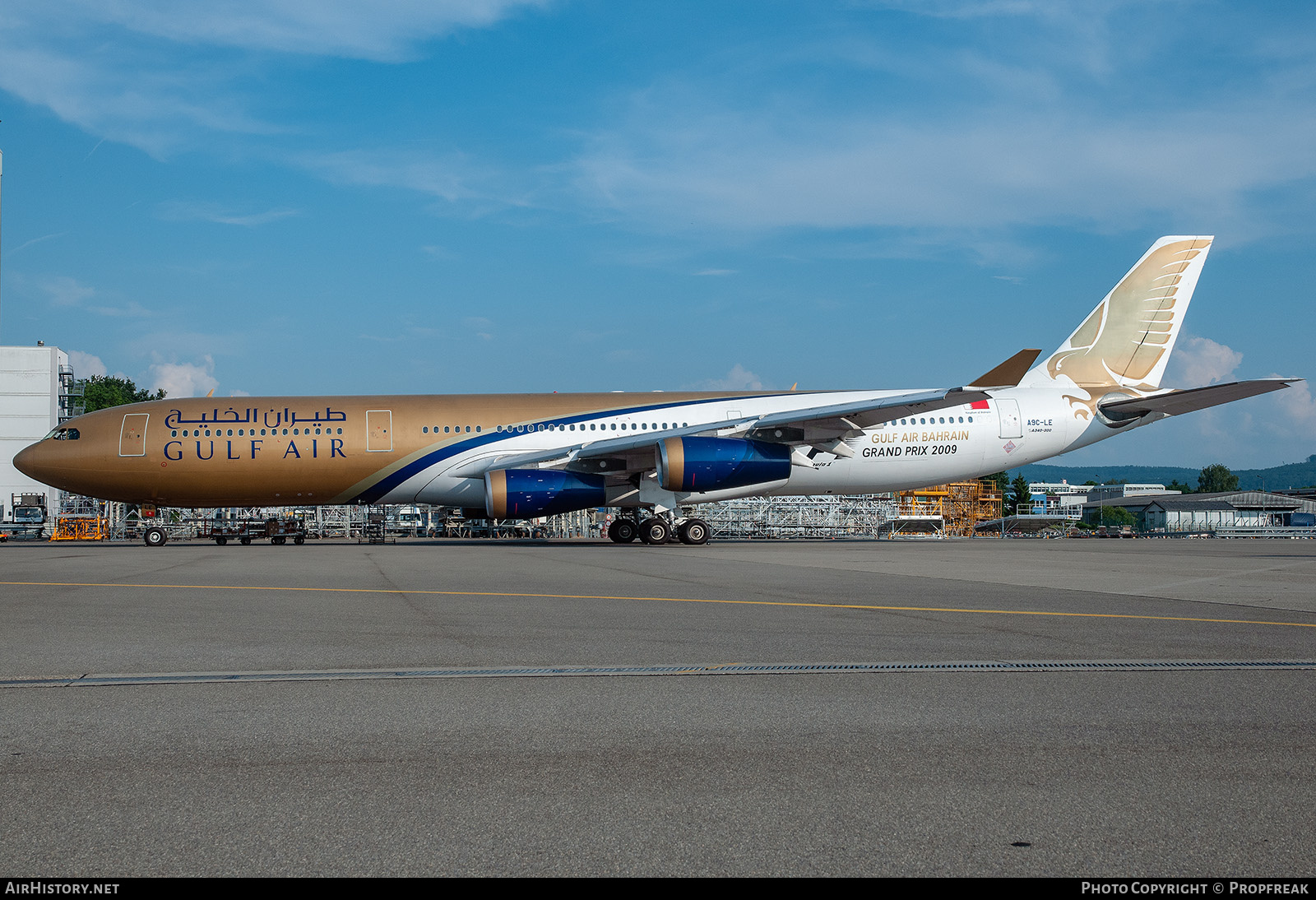 Aircraft Photo of A9C-LE | Airbus A340-312 | Gulf Air | AirHistory.net #740465