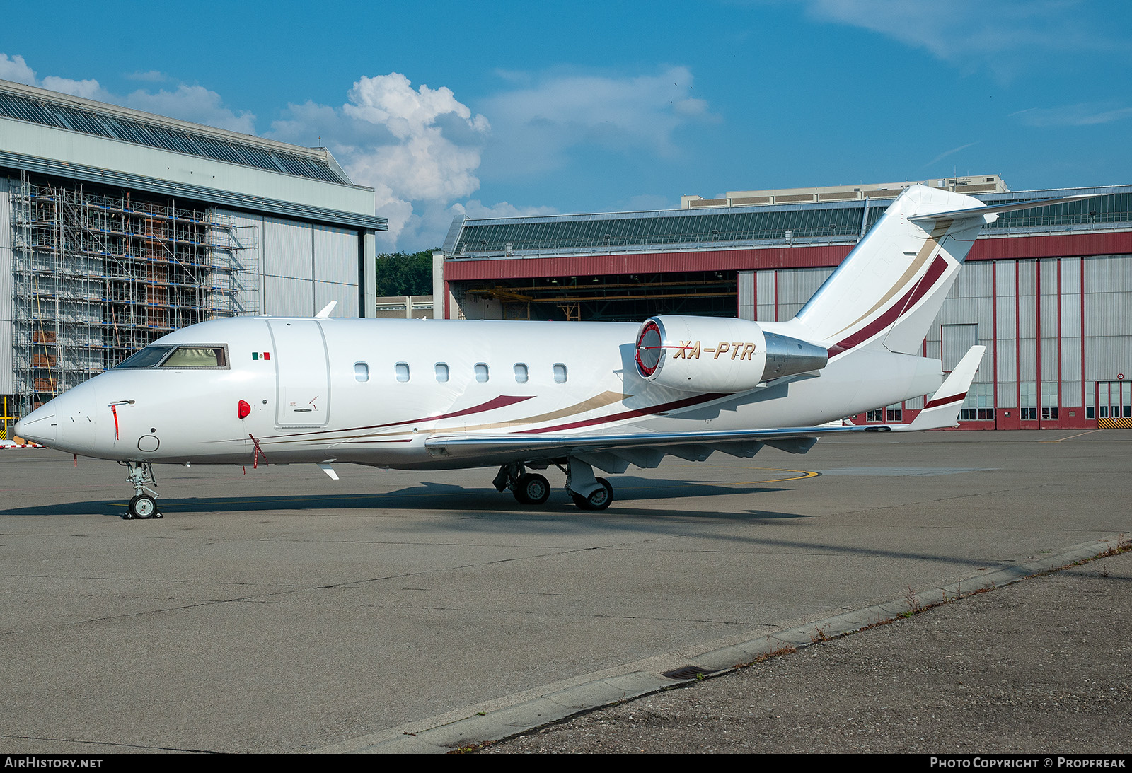 Aircraft Photo of XA-PTR | Canadair Challenger 601-3R (CL-600-2B16) | AirHistory.net #740466