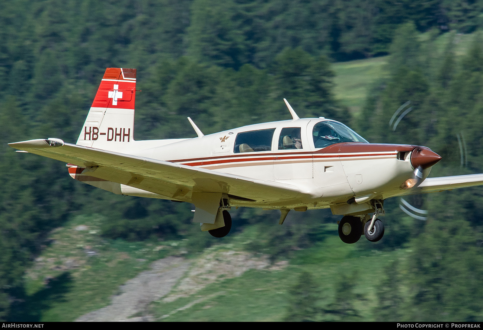 Aircraft Photo of HB-DHH | Mooney M-20K 231 | AirHistory.net #740472