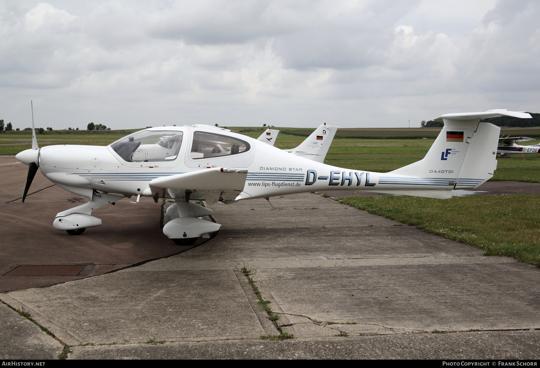 Aircraft Photo of D-EHYL | Diamond DA40D Diamond Star TDI | Lips Flugdienst | AirHistory.net #740523