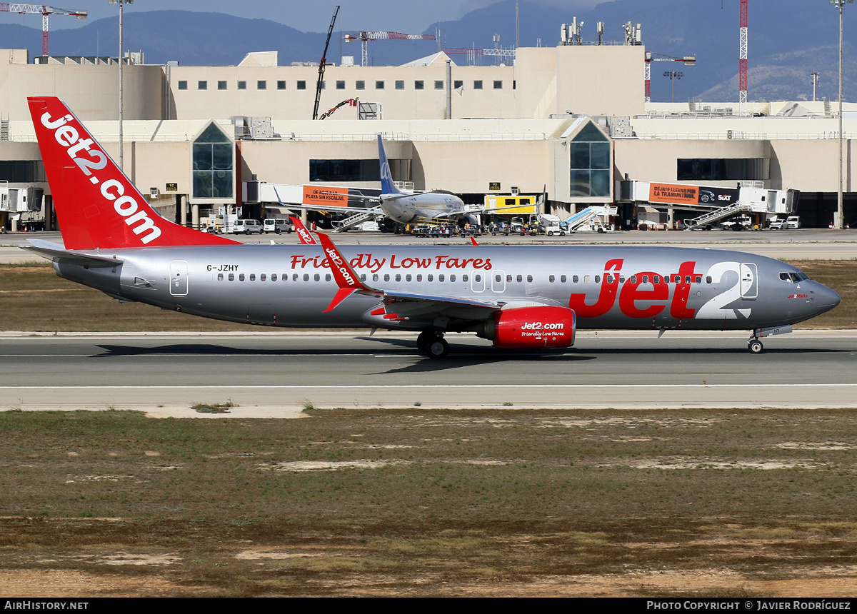 Aircraft Photo of G-JZHY | Boeing 737-800 | Jet2 | AirHistory.net #740531